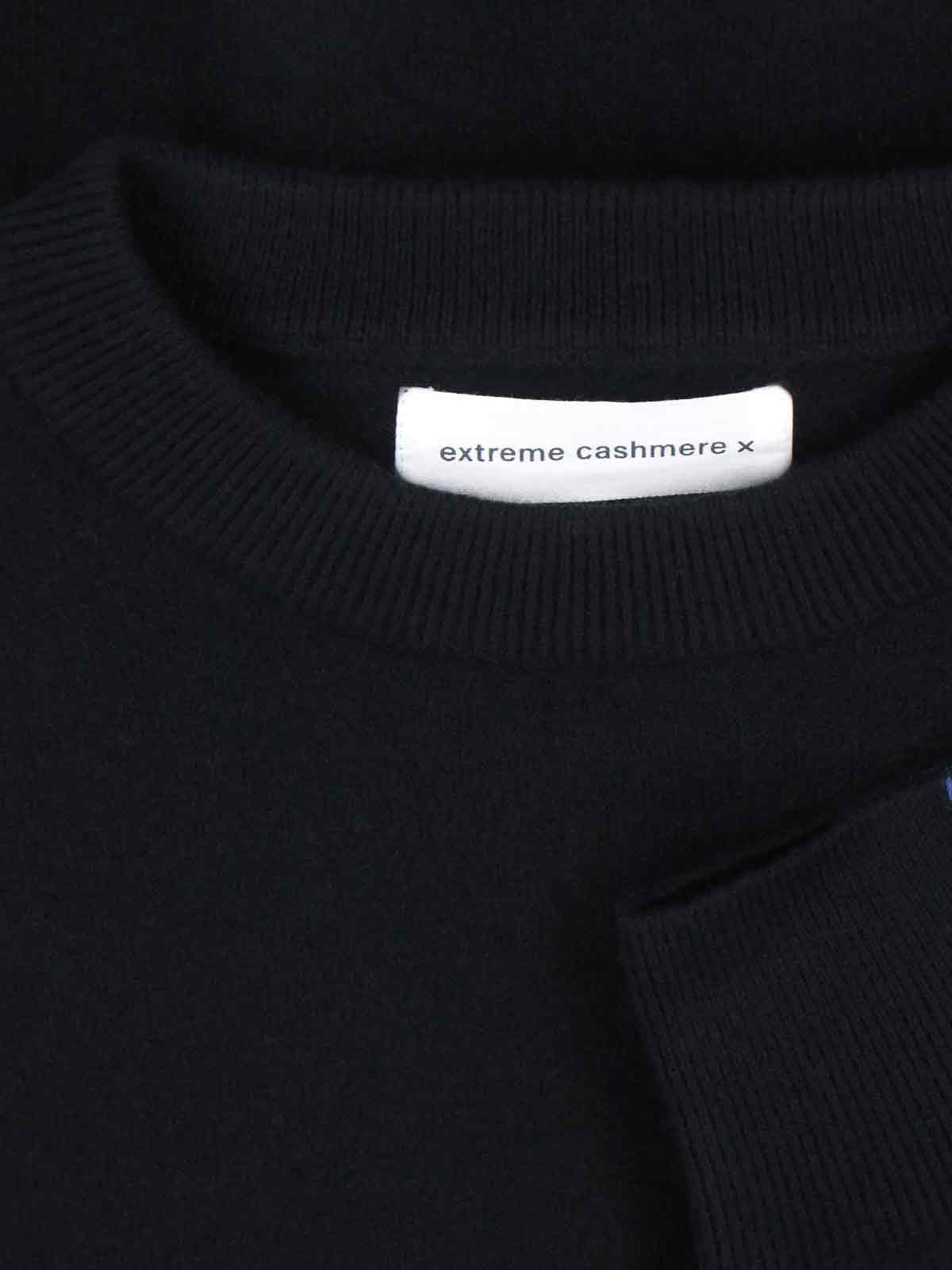 Extreme Cashmere Oversized Sweater In Black