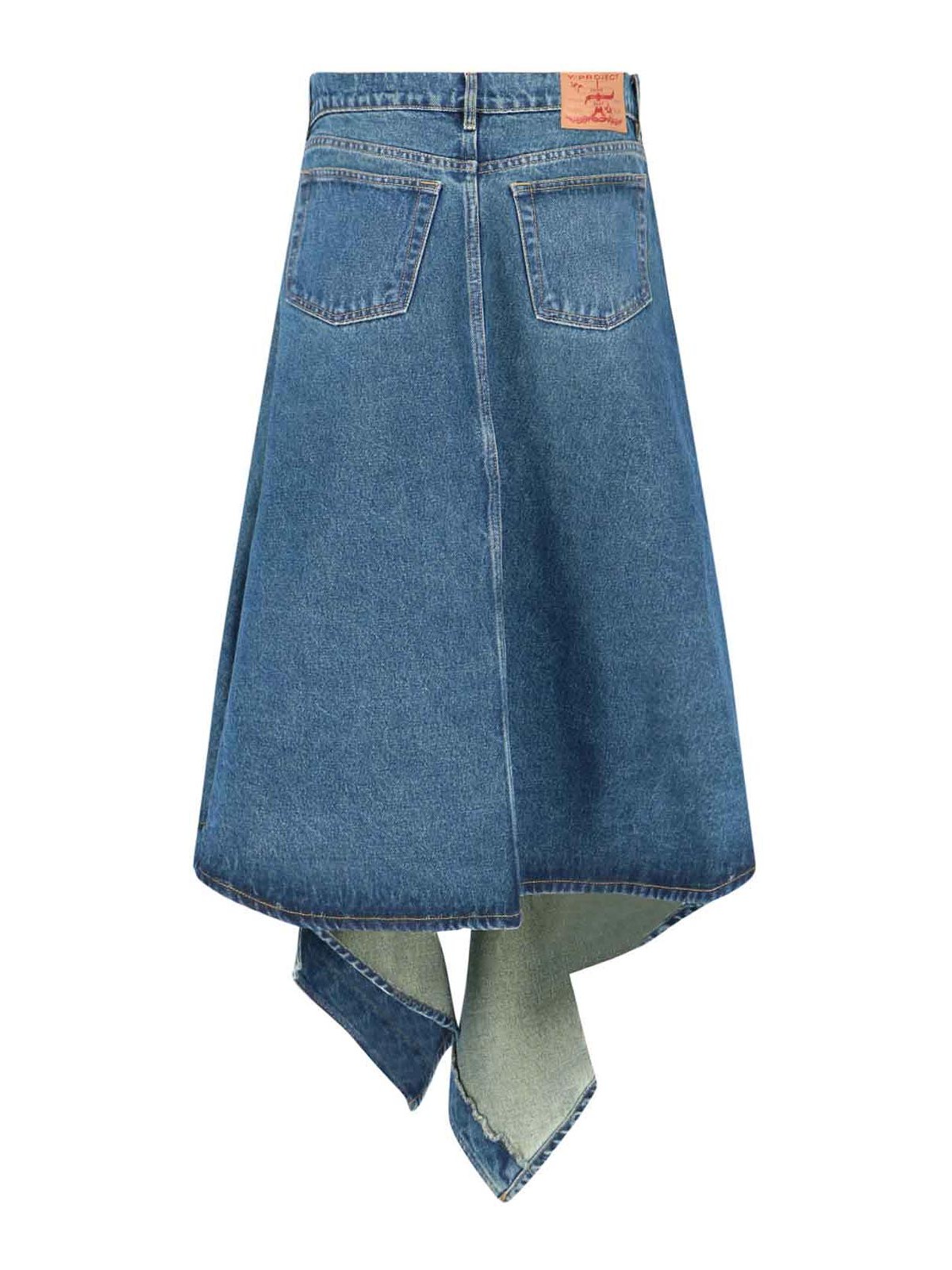 Y/Project Gonna Midi Cut Out | 107SK001D22EVERGREENVINTAGEBLUE