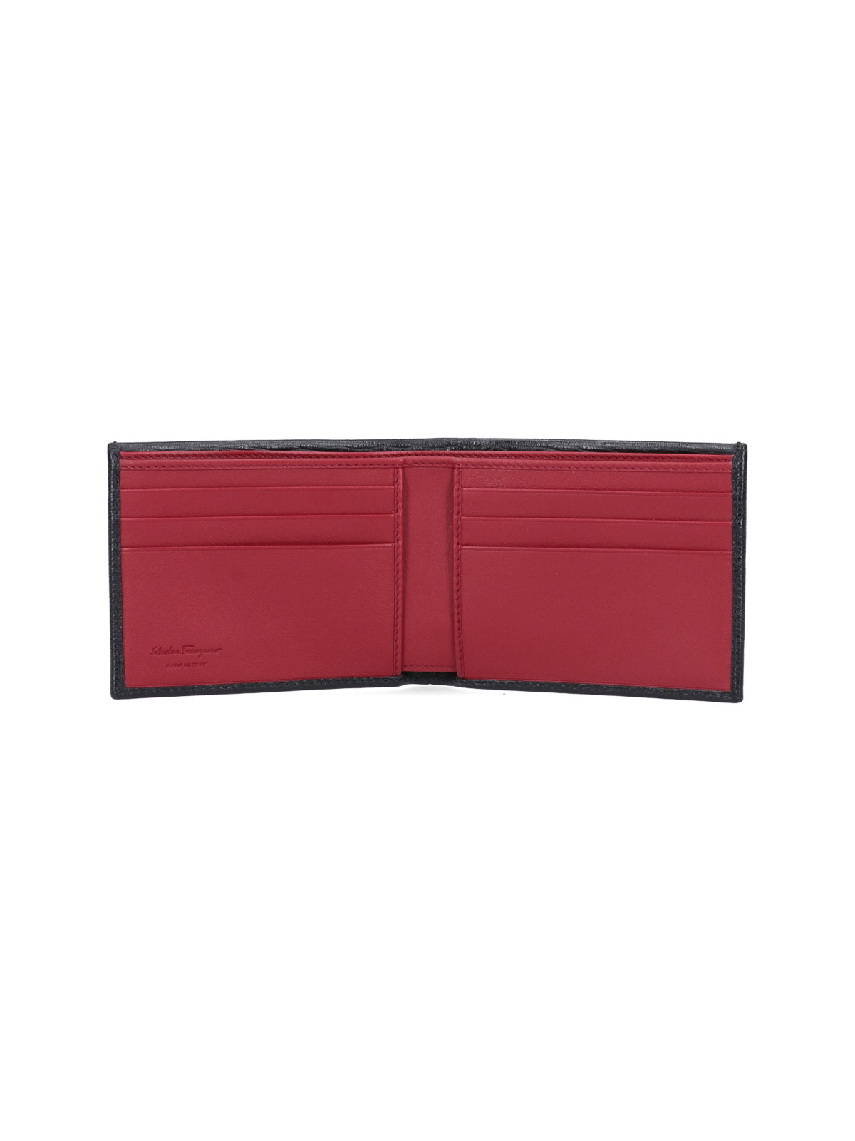 Ferragamo Gancini Wallet In Black