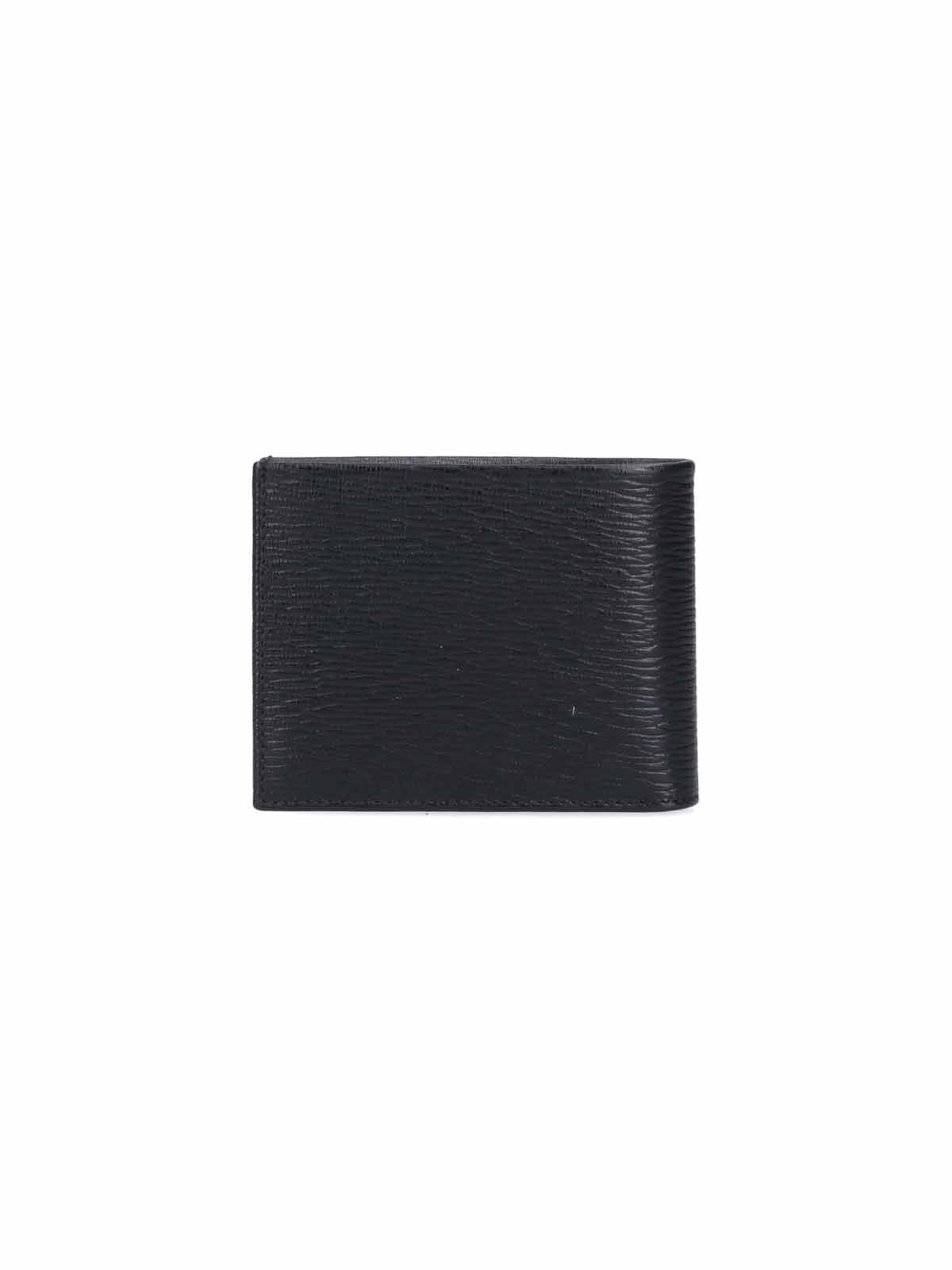 Ferragamo Gancini Wallet In Black