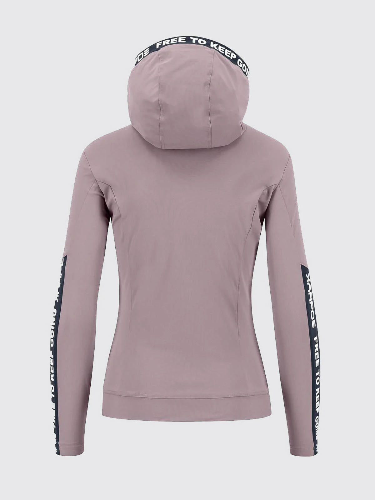 Shop Karpos Esasyfrizz Full-zip Hoodie In Pink