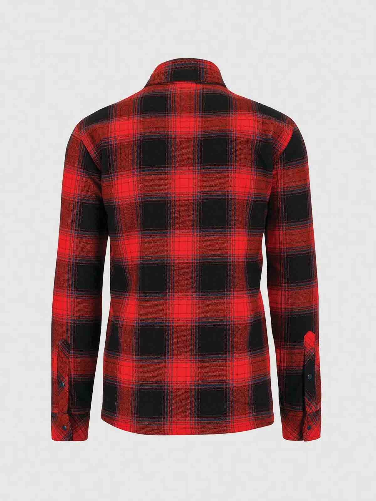 Shop Karpos Tasso Tartan Jacket In Red