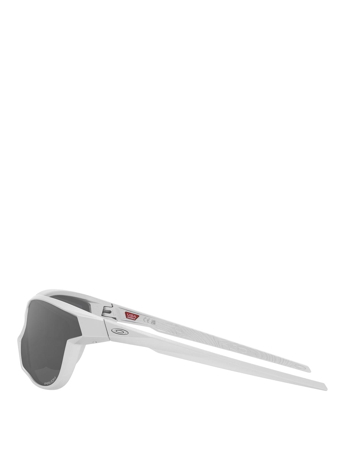 Shop Oakley Silver Kaast Sunglasses In Beige