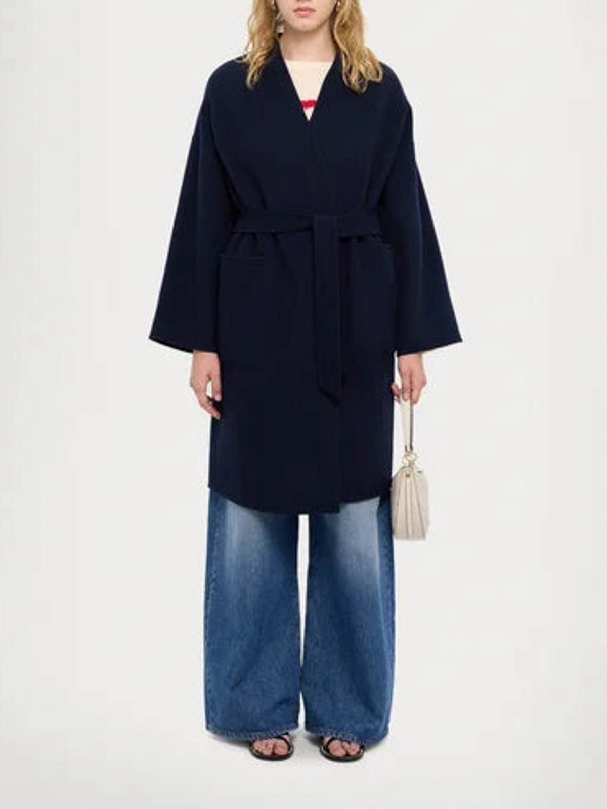 コート WEEKEND MAX MARA   MAX MARA WEEKEND Eris Coat Weekend Max Mara - Eris wool coat Sand - The Corner
