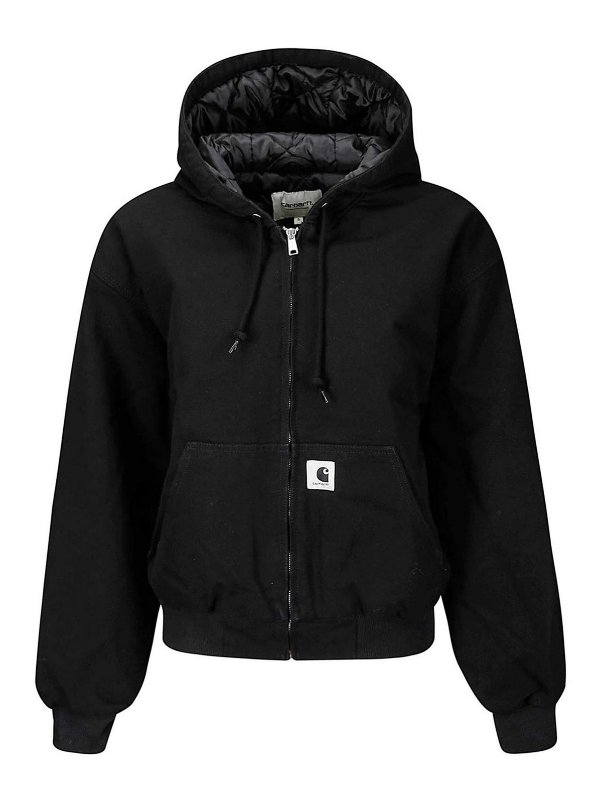 Carhartt W Og Active Jacket Dearborn In Black