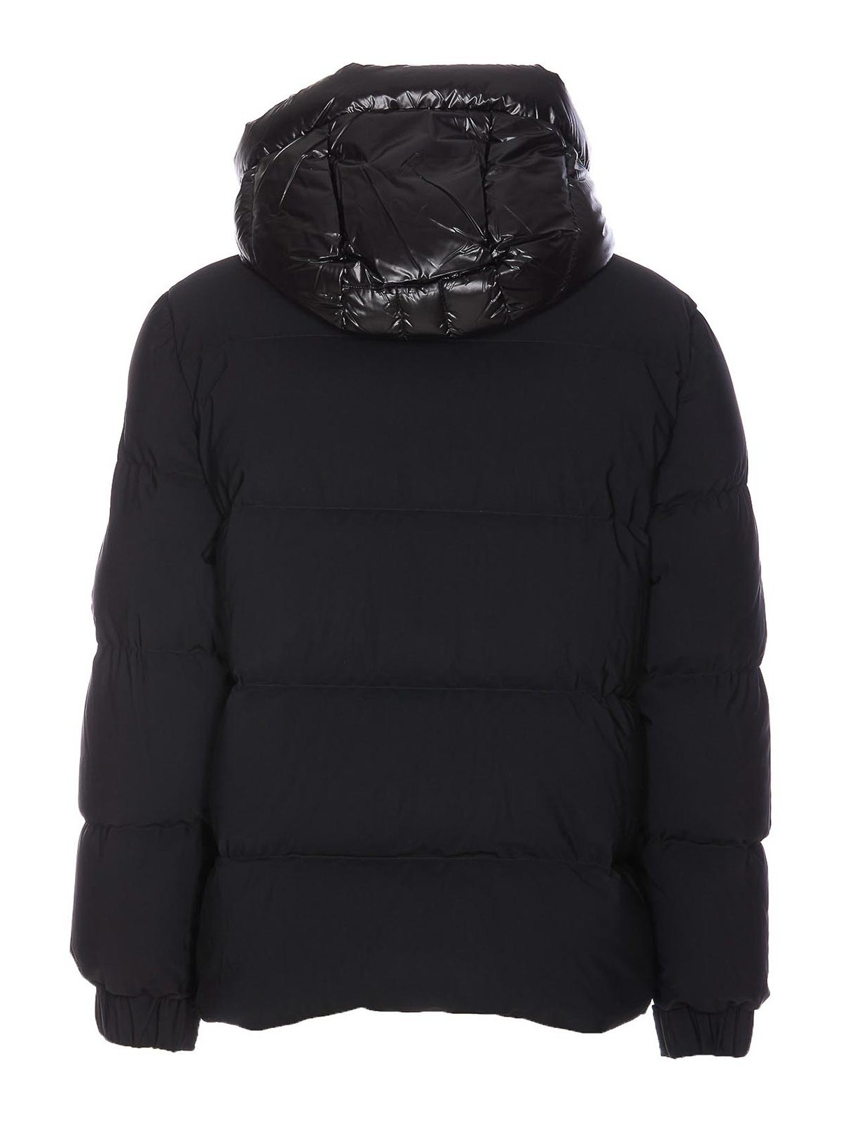 Moose Knuckles Black Suthep Gold Down Jacket In Black