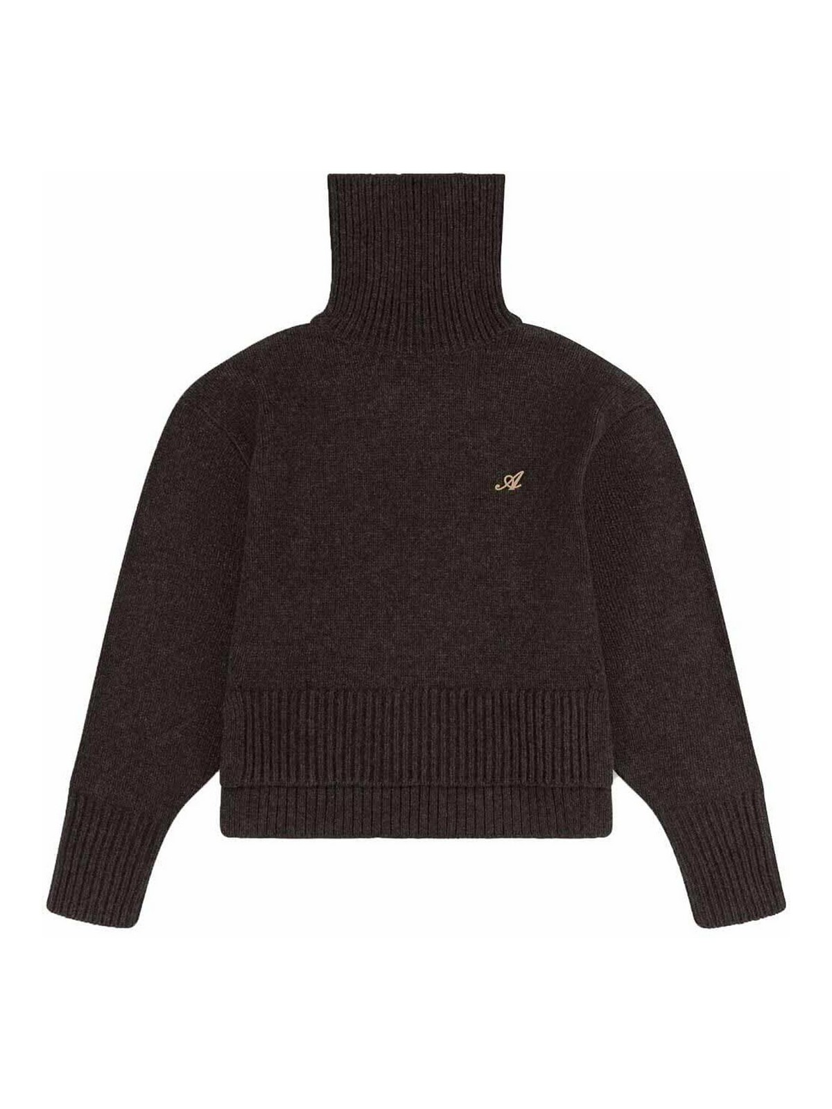 Shop Axel Arigato Remain Cropped Sweater In Brown