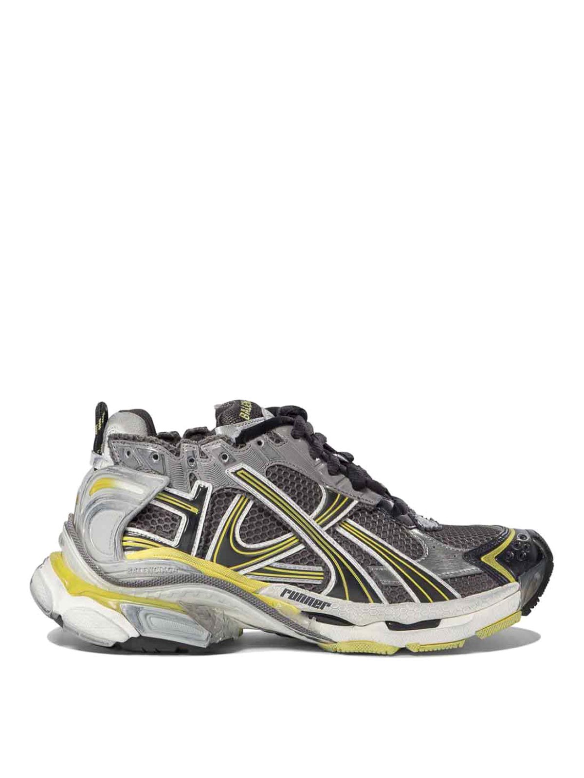 Balenciaga Runner Sneakers - Grey - Men | 772774W3RMU1279