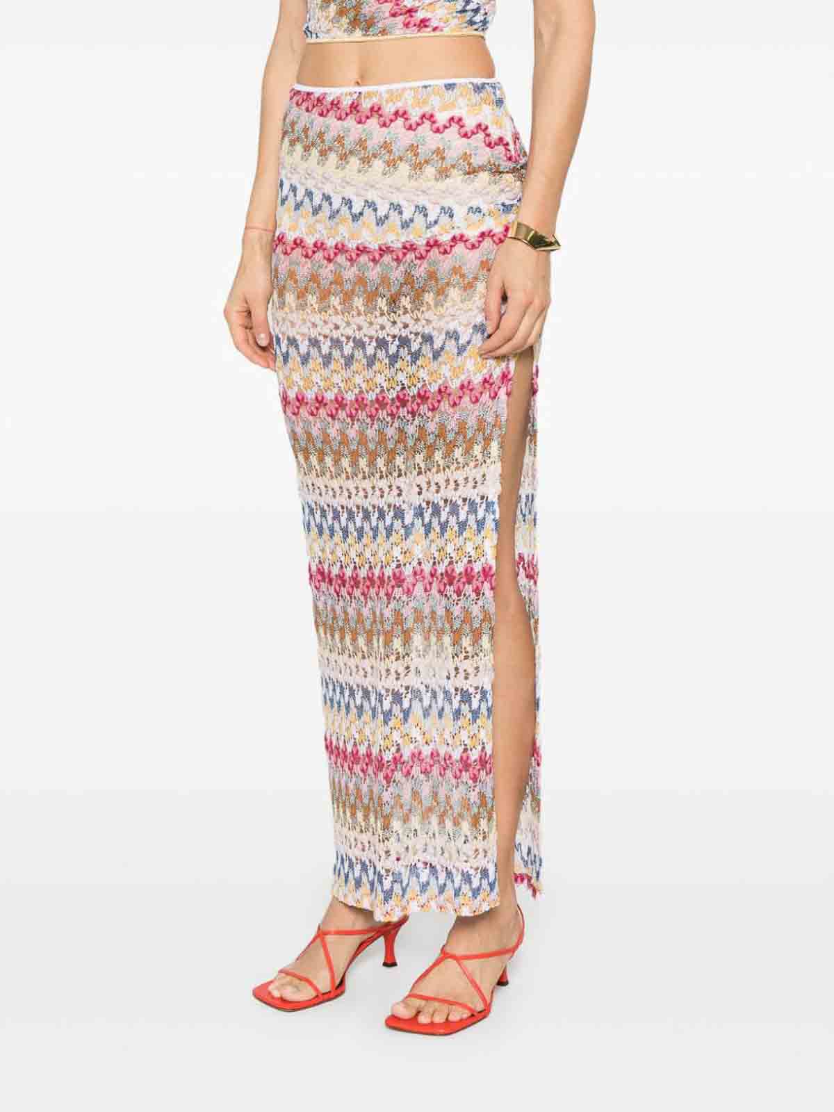 Missoni ロングスカート - マルチカラー | MS25SH0BBR0000S01FQ