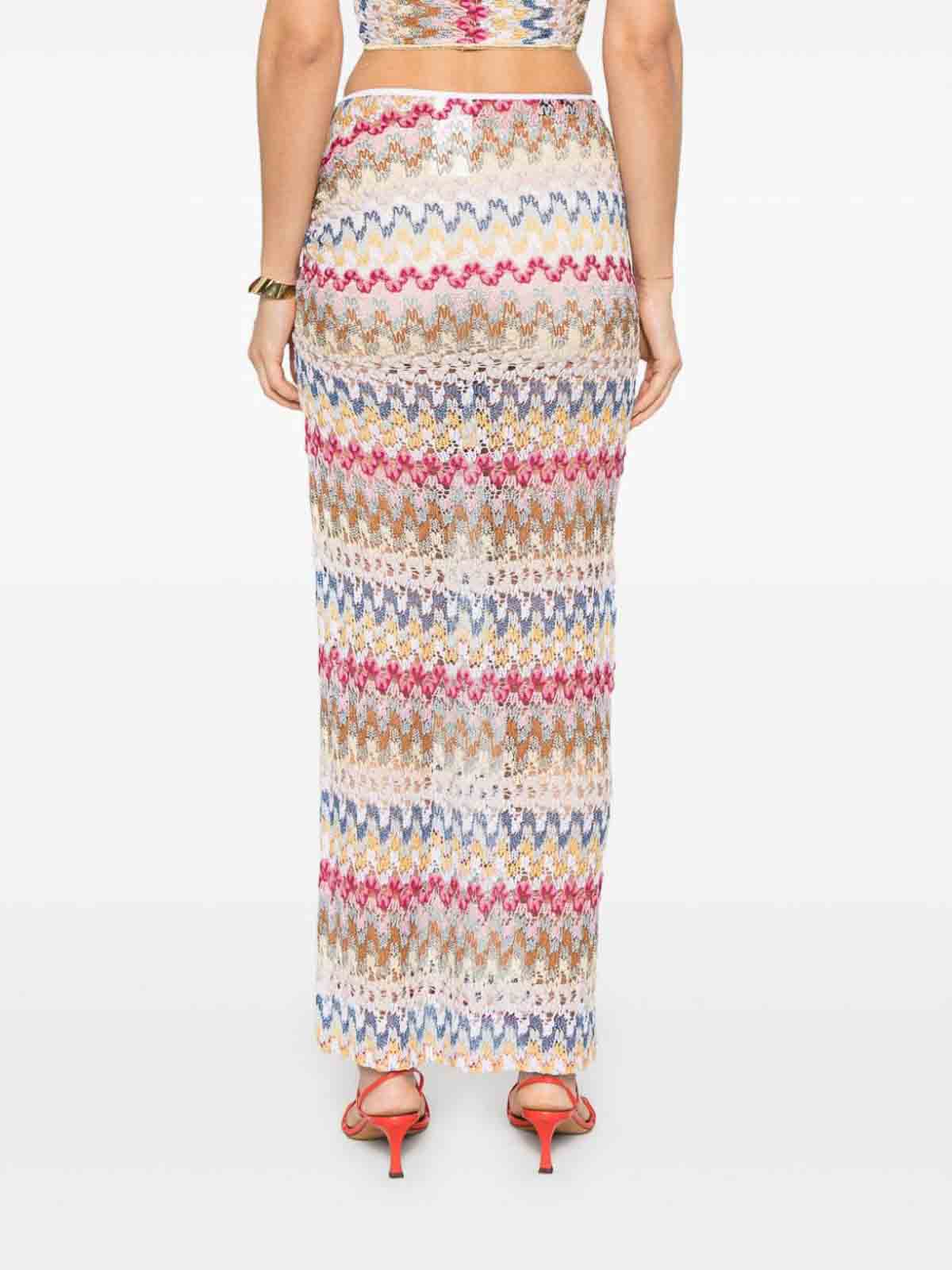 Missoni ロングスカート - マルチカラー|MS25SH0BBR0000S01FQ