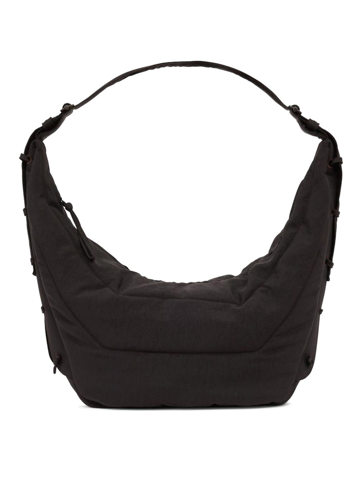 Lemaire Large Soft Game Bag In Brown
