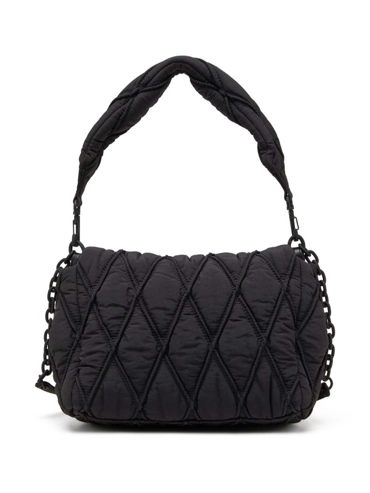 Diesel Leather Bag In Black