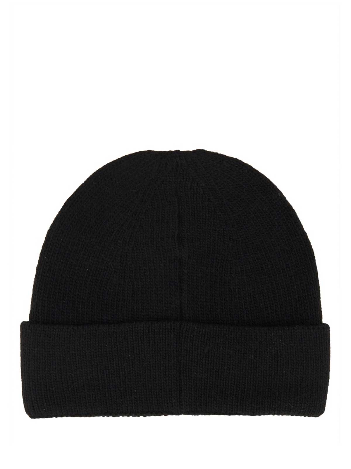 Fendi Wool Beanie Hat In Black