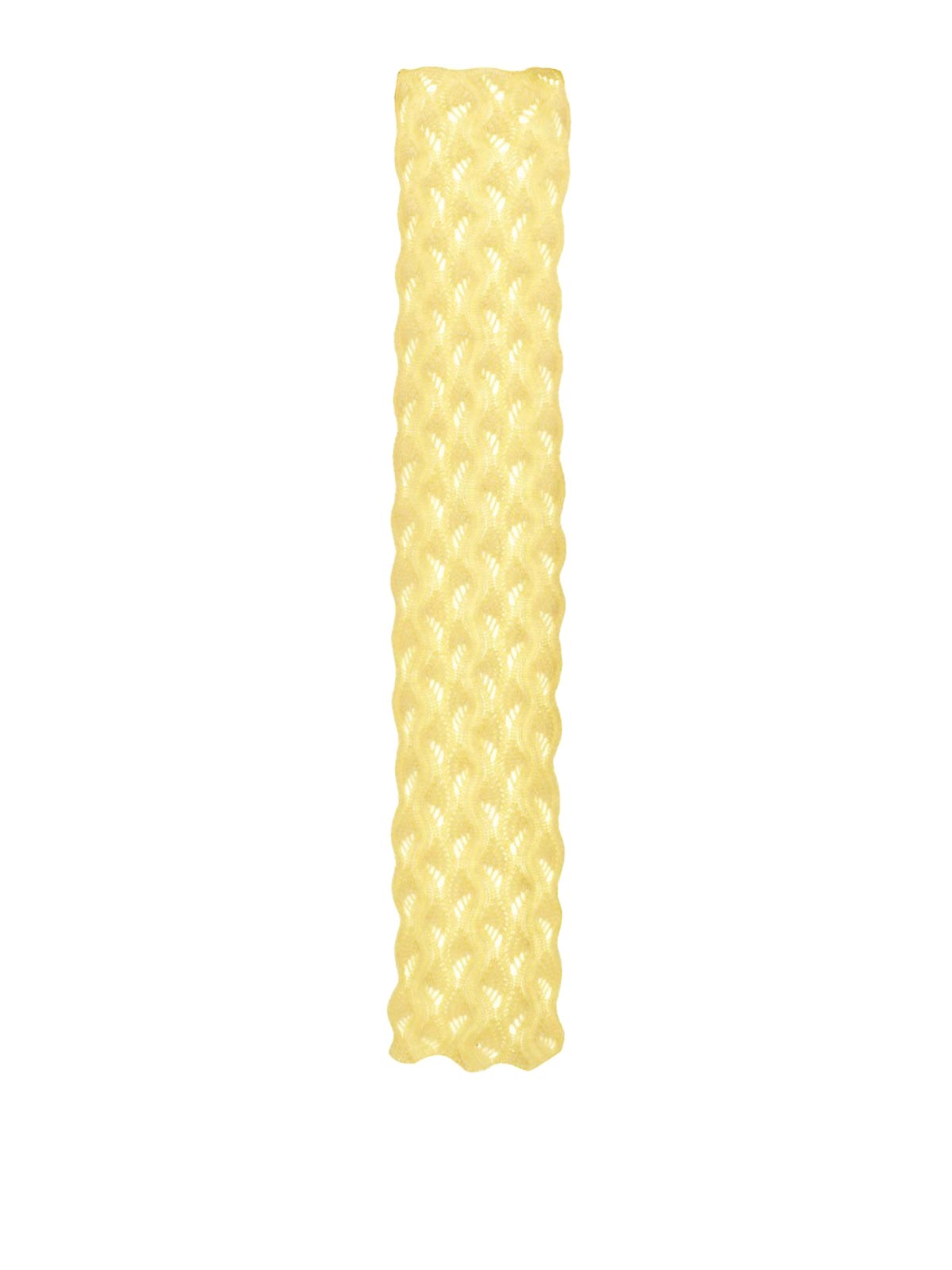 Mila Schön Wool Scarf In Yellow