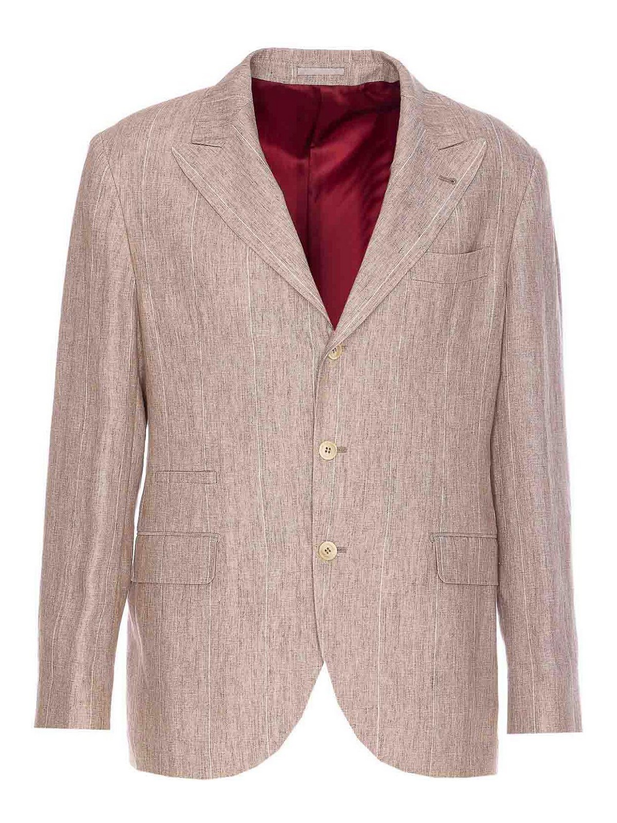 Brunello Cucinelli Blazer - Beis In Pink
