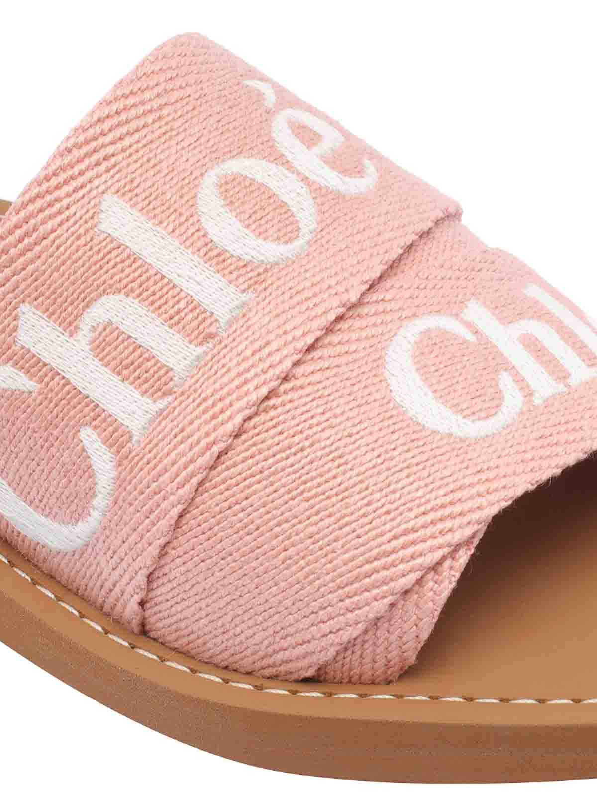 Shop Chloé Woody Sandals