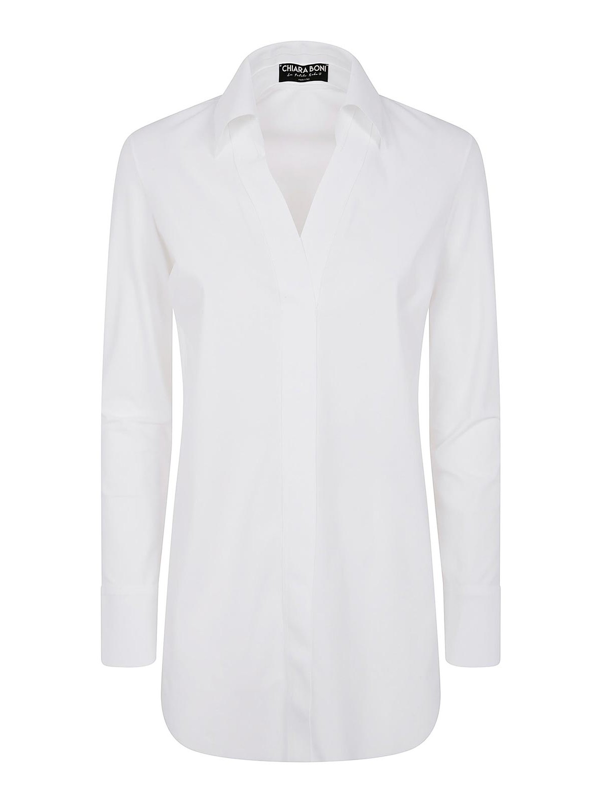 CHIARA BONI LA PETITE ROBE ATENA SLIM JERSEY SHIRT