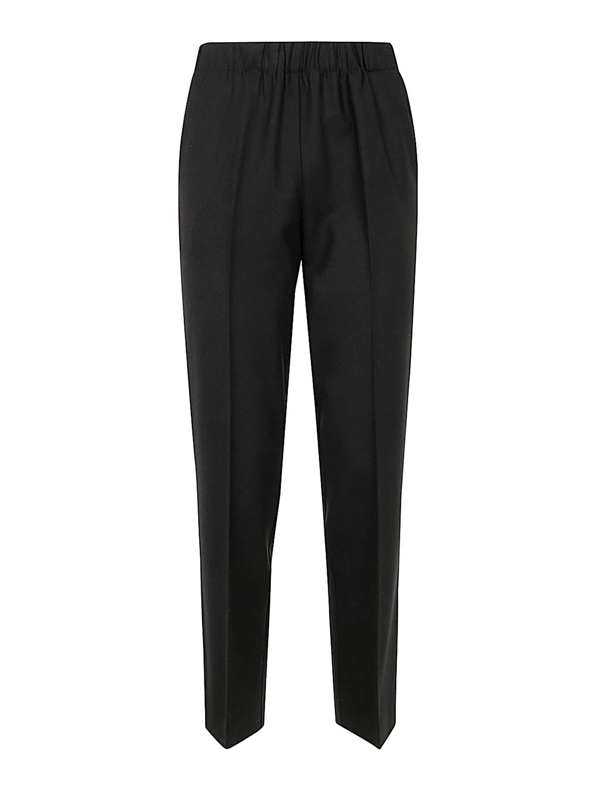 Kiltie George Pants Elastic Waist In Black