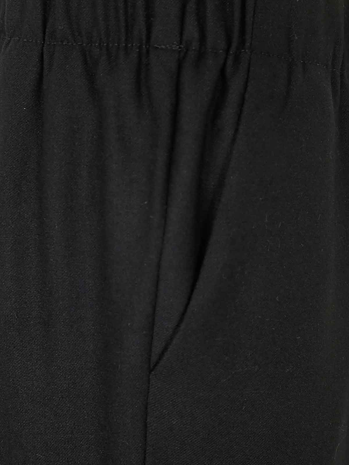 Kiltie George Pants Elastic Waist In Black