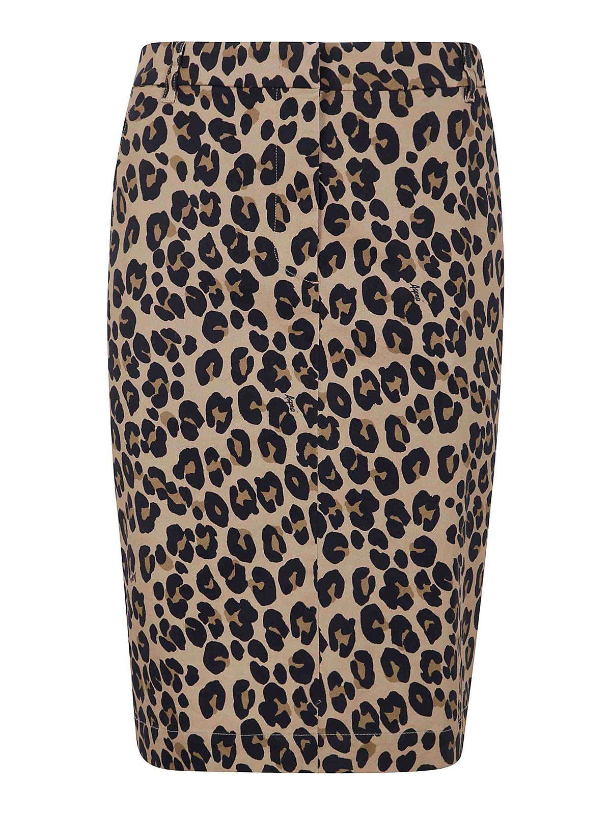 Aspesi Midi Skirt In Brown
