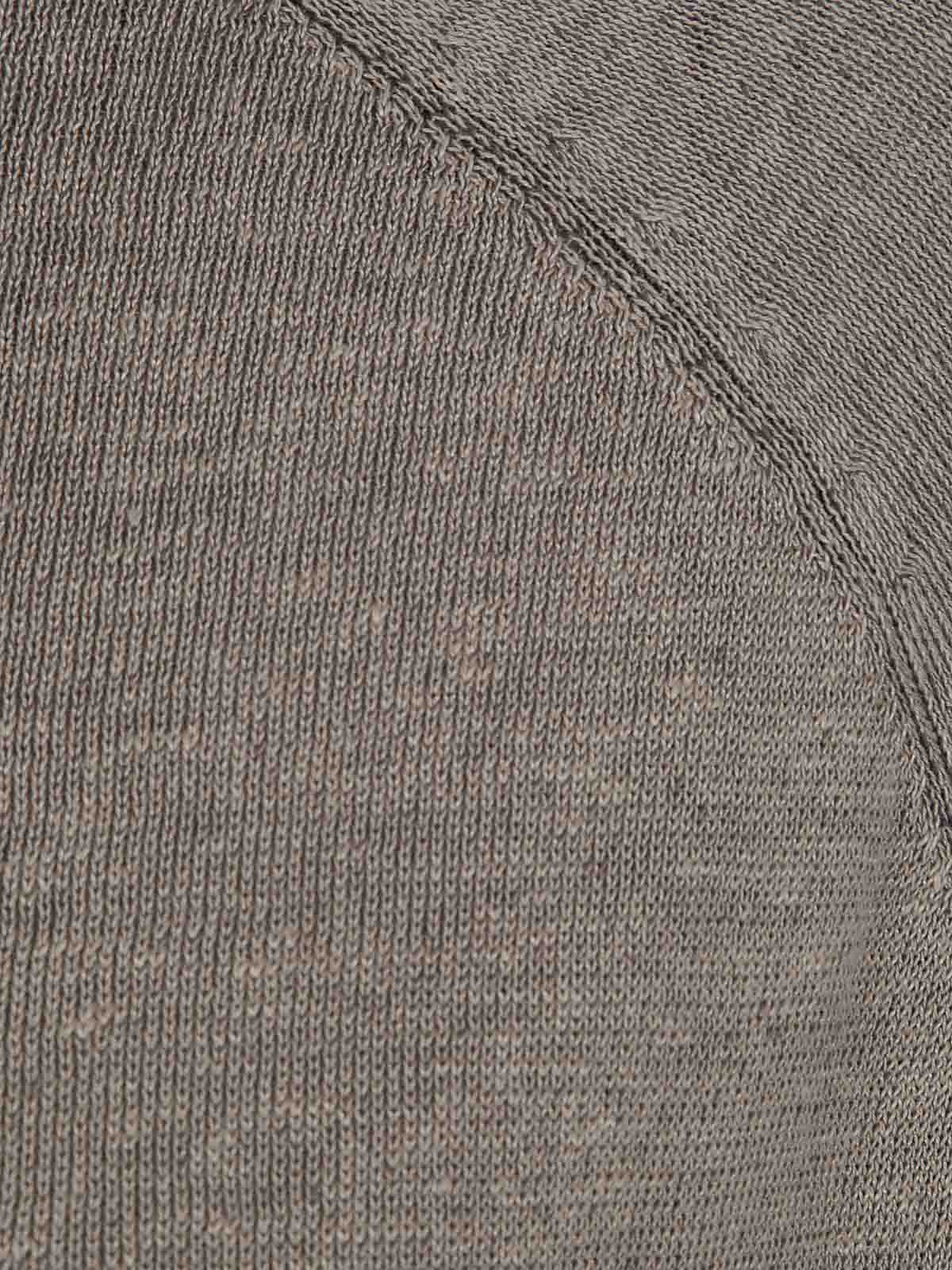 Baserange Boat Neck Sweater In Multicolour