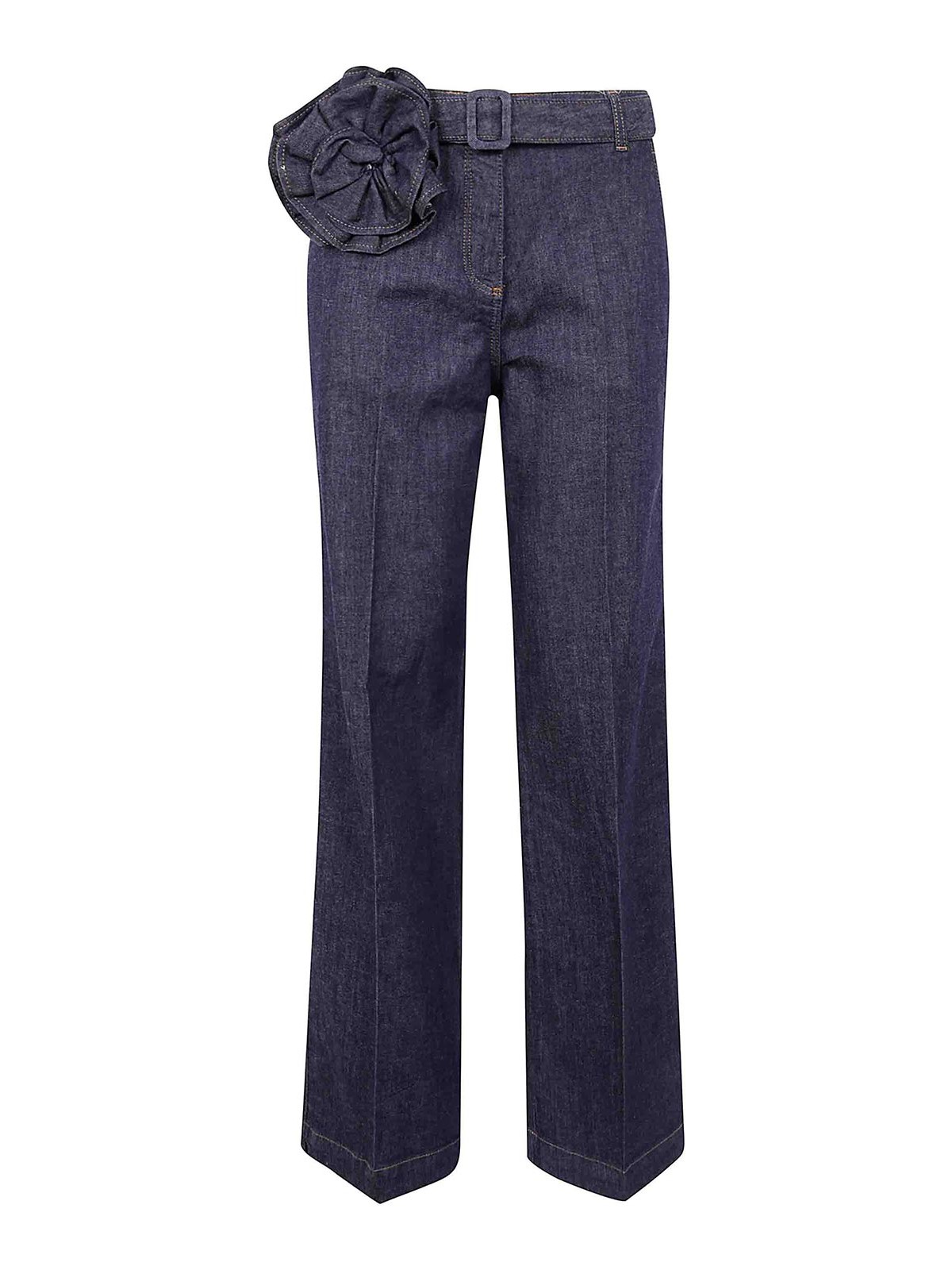 BLUGIRL JEANS BOOT-CUT - AZUL