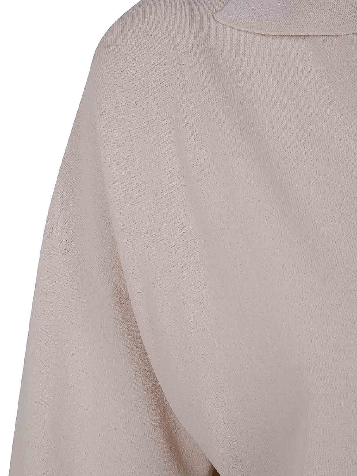 Shop D Exterior Long Polo Shirt In White