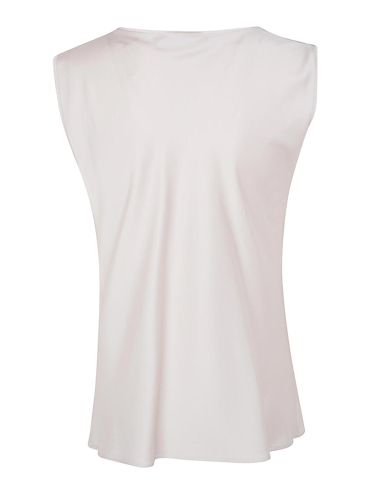 Shop D Exterior Satin Top In White