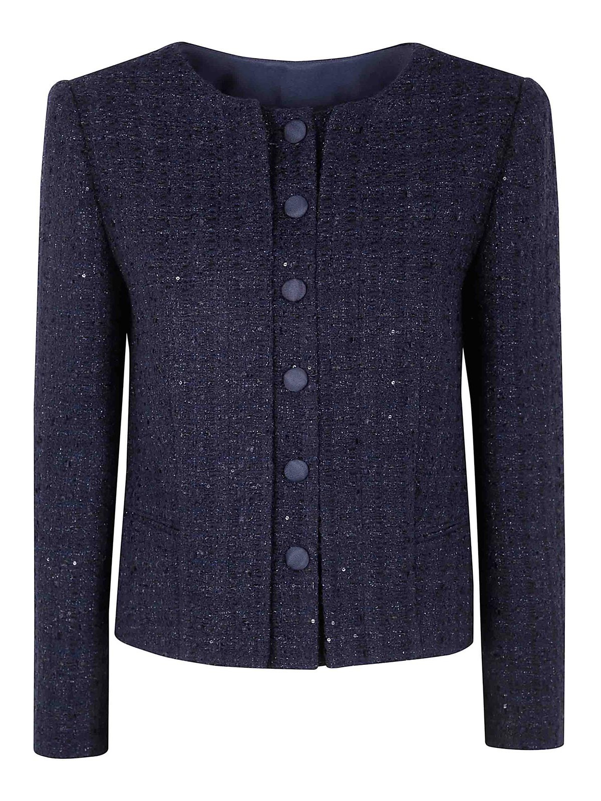 EMPORIO ARMANI BLUSA - AZUL