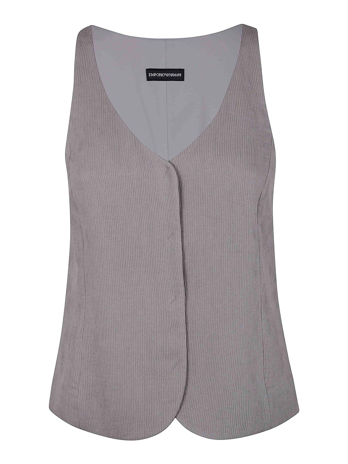 EMPORIO ARMANI CHALECO - GRIS