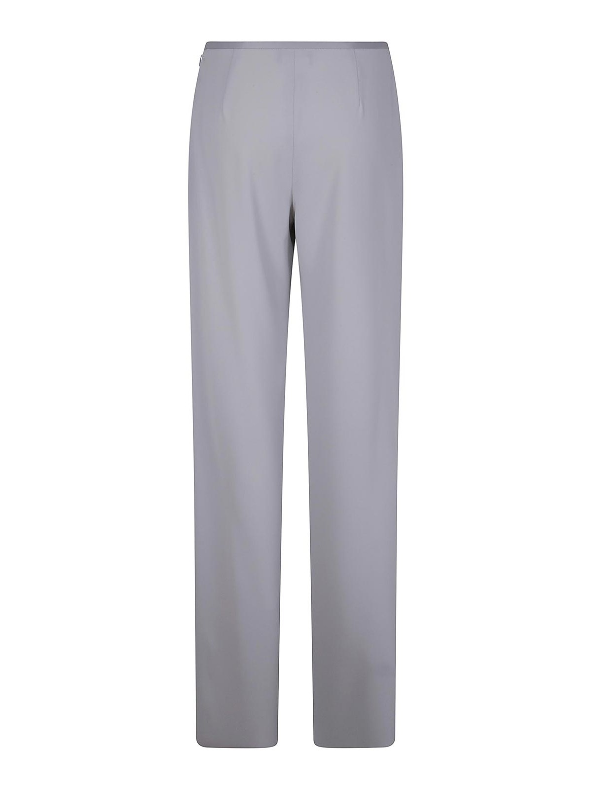 Emporio Armani Cady Trousers In Nude & Neutrals