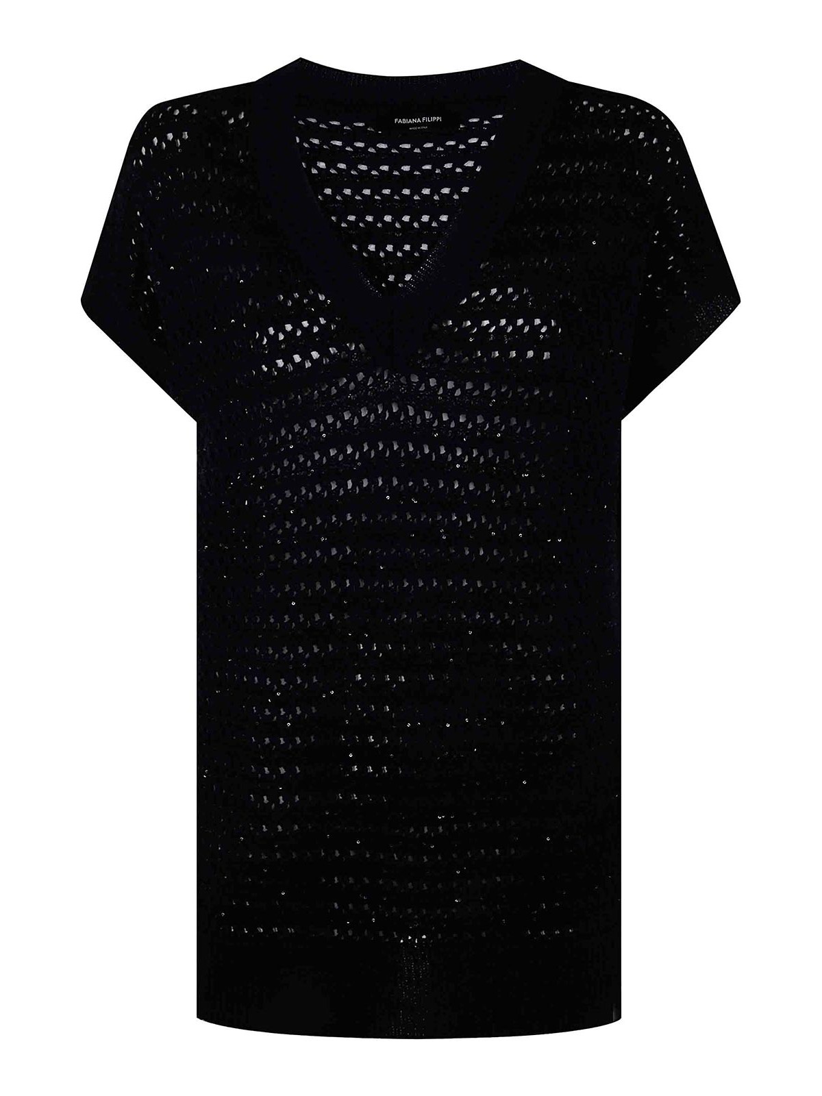 Fabiana Filippi Camiseta - Azul In Blue
