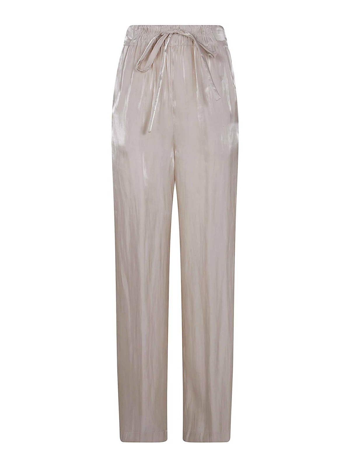 Gentryportofino Woven Pant In Nude & Neutrals