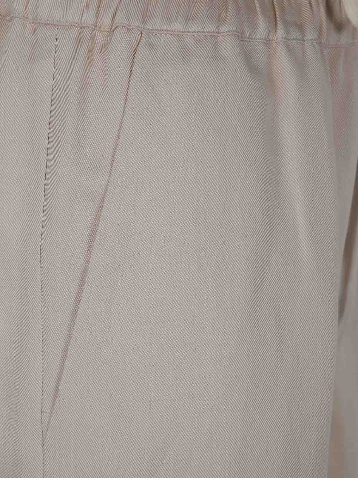 Gentryportofino Woven Pant In Nude & Neutrals
