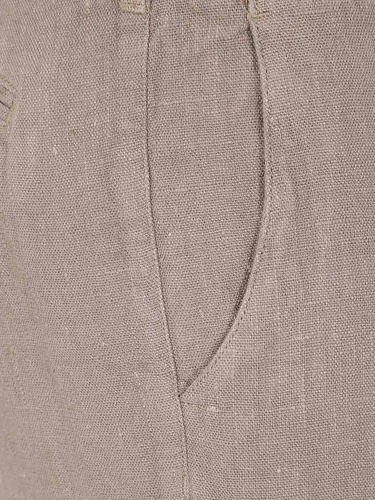 Kiltie Parigi Trousers In Brown