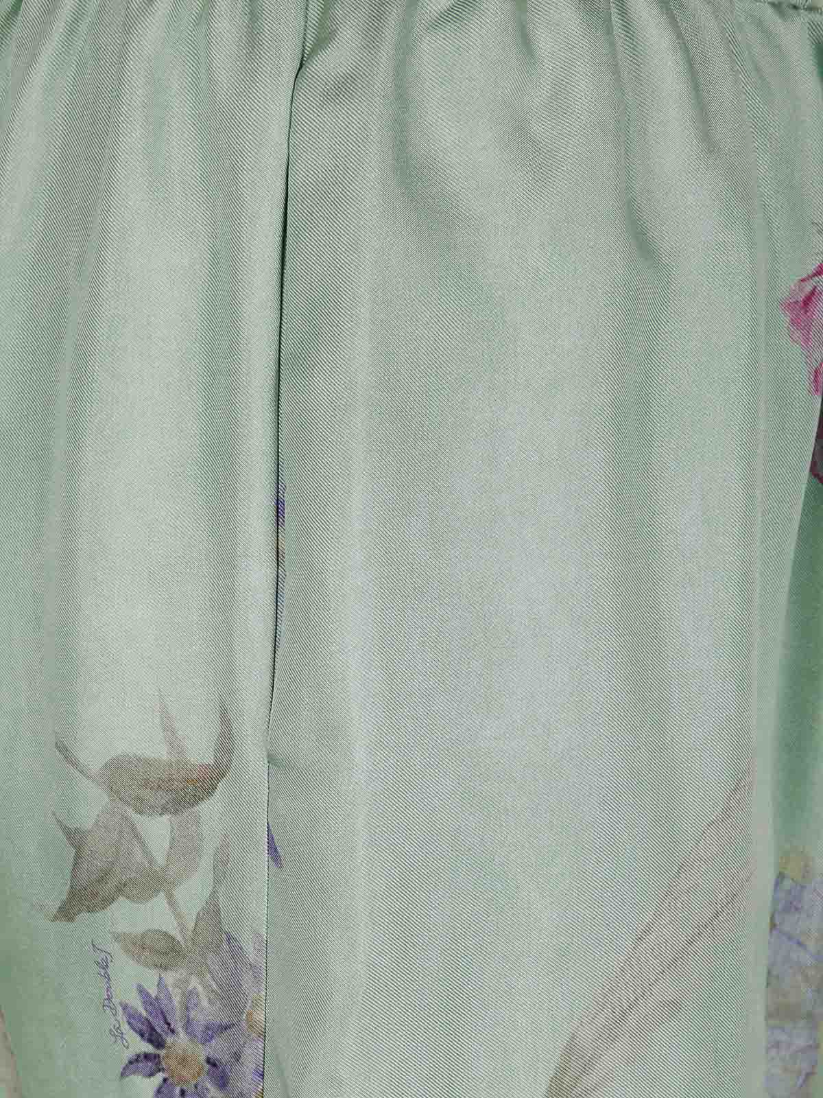 Shop La Doublej Pantalón Casual - Verde In Green