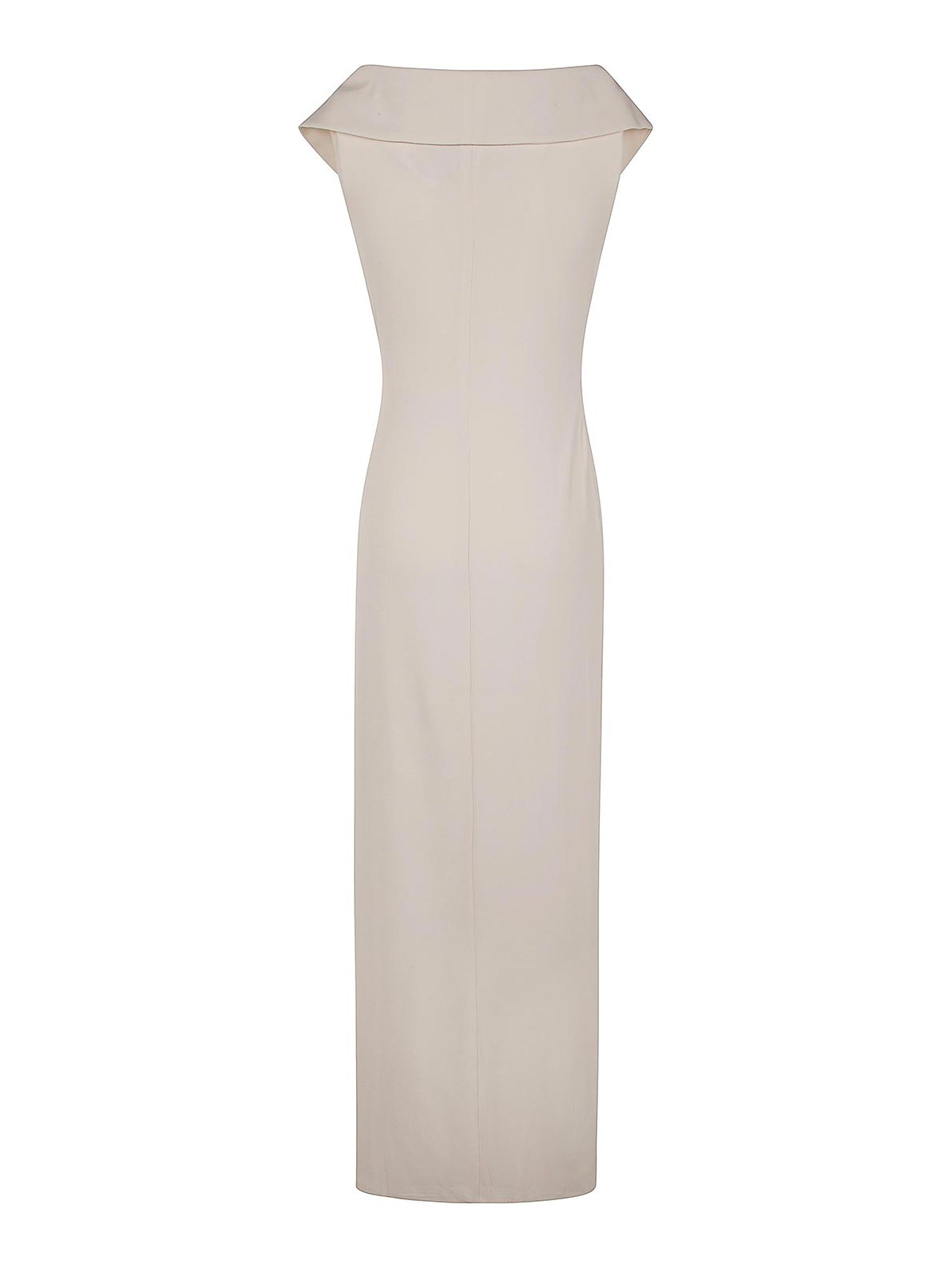Ralph Lauren Leonidas Sleevesless Gown In White