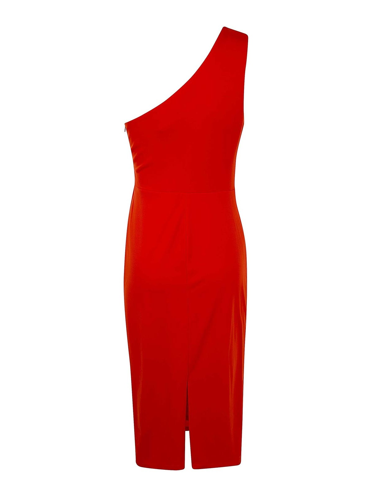 Ralph Lauren Elastic Waisted Trousers With Sartin Details In Orange