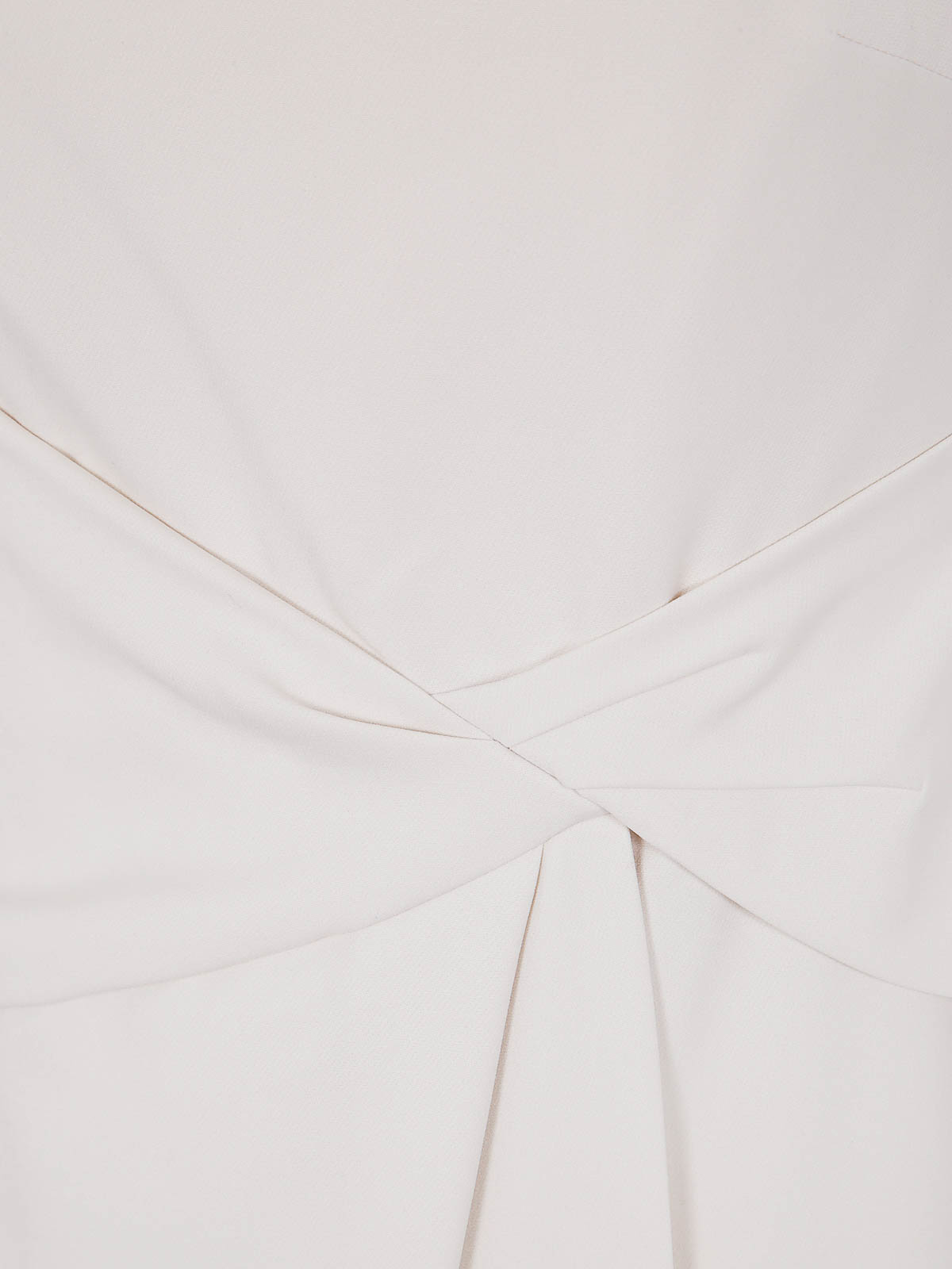 Ralph Lauren Off-shoulder Crepe Gown In White