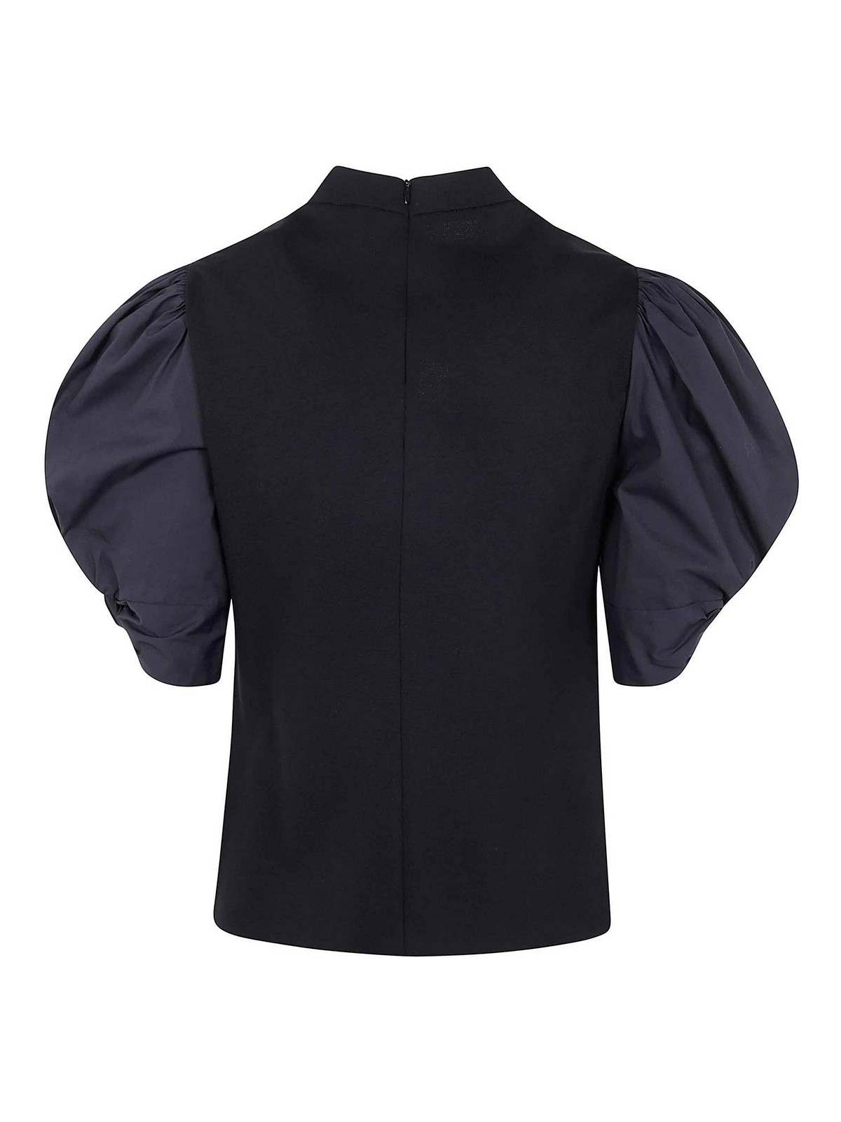 Liviana Conti Cotton Blouse In Black