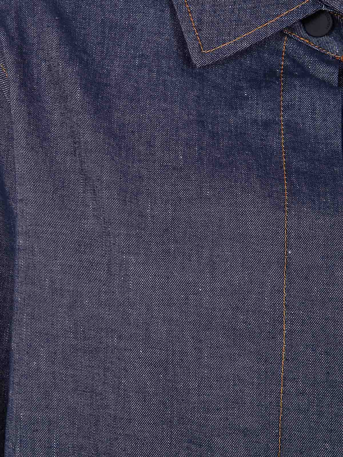 Liviana Conti Cotton Shirt In Blue