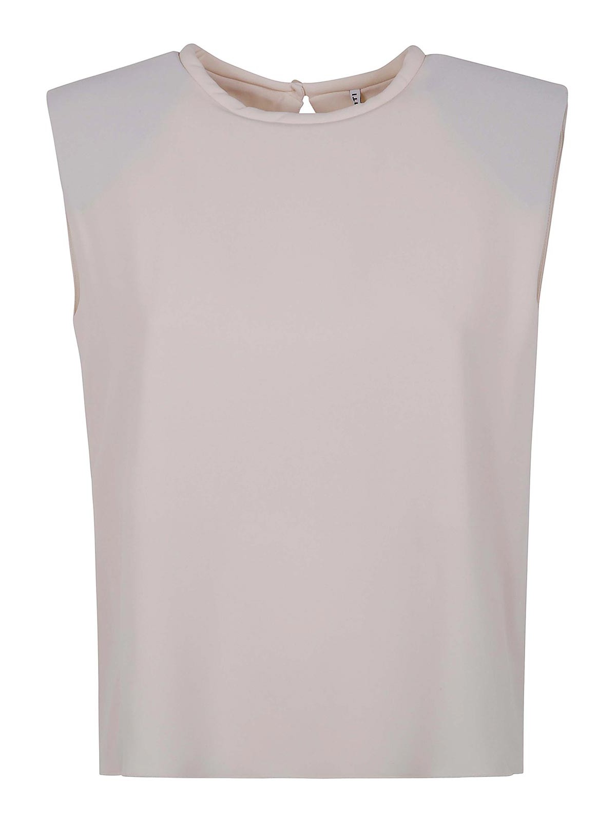 Liviana Conti Viscose Top In Grey