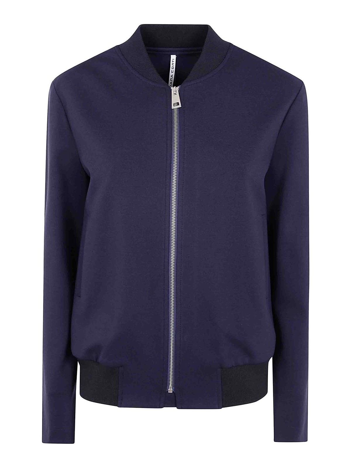 Liviana Conti Jersey Sweatshirt In Blue