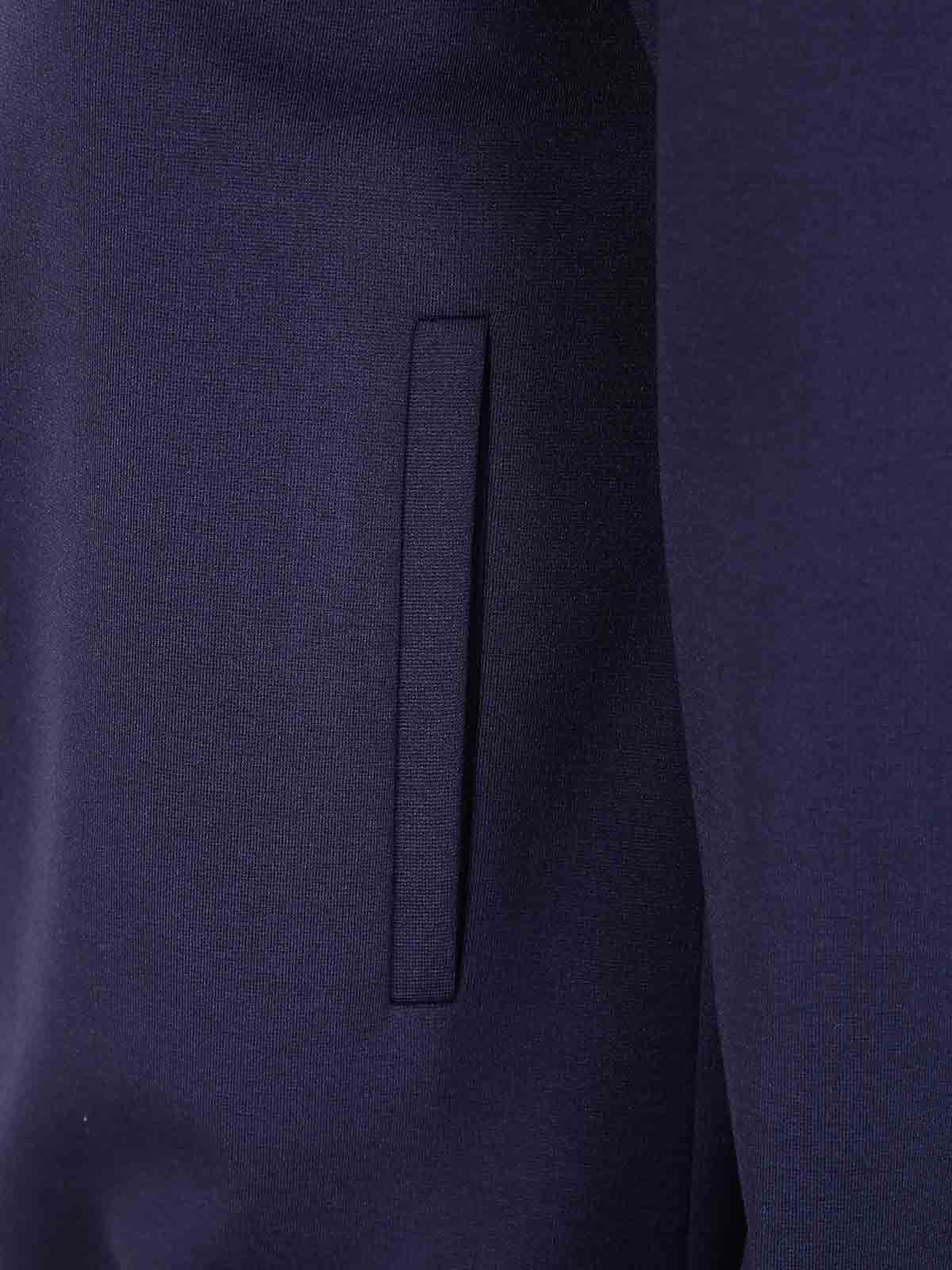 Liviana Conti Jersey Sweatshirt In Blue