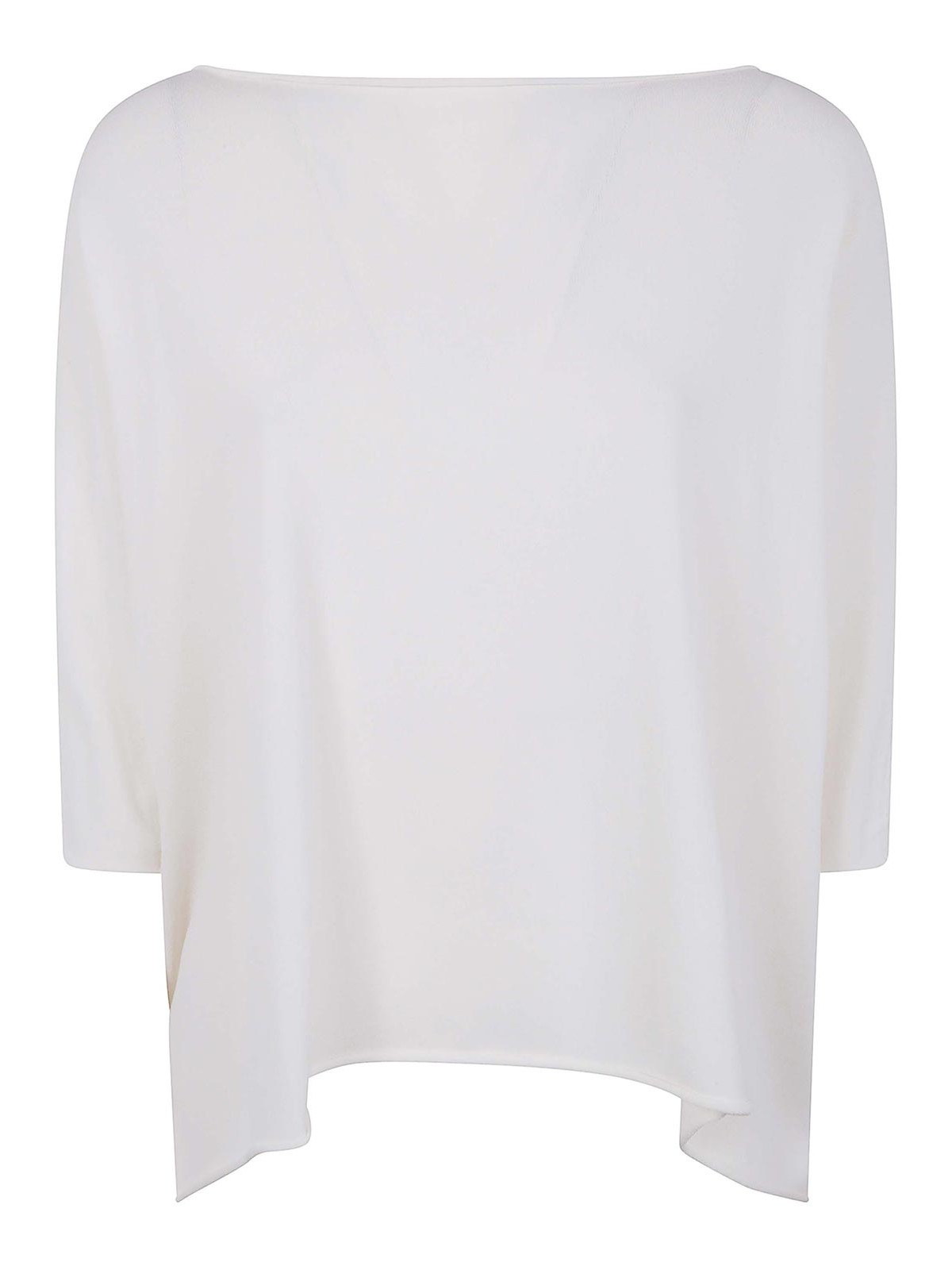 Liviana Conti Kimono Over Sweater In Grey