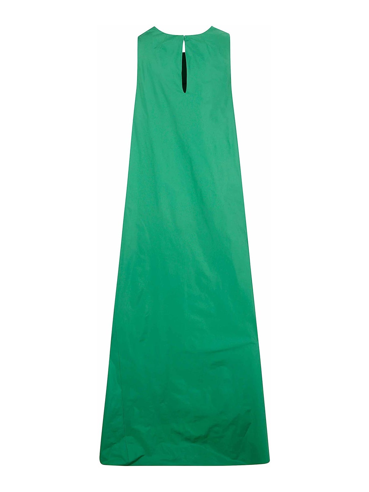P.a.r.o.s.h Parosh Sleeveless Maxi Dress In Green
