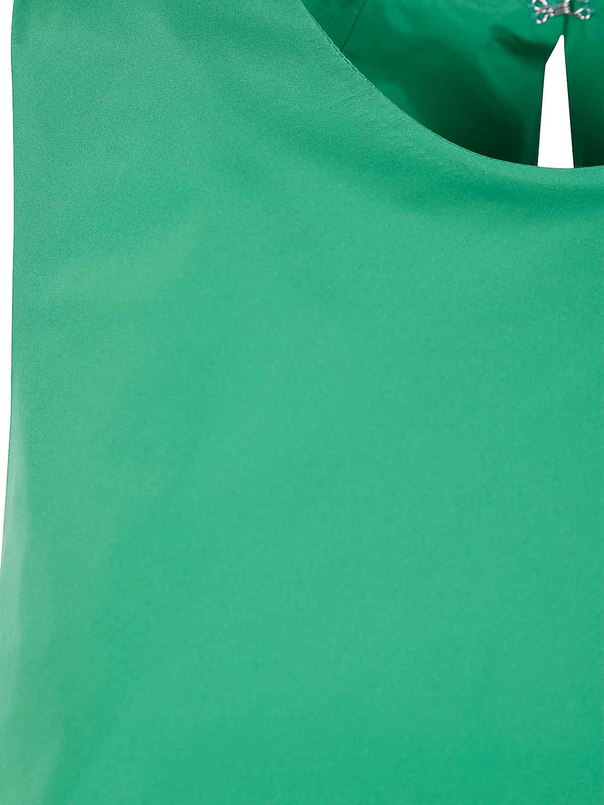 P.a.r.o.s.h Parosh Sleeveless Maxi Dress In Green