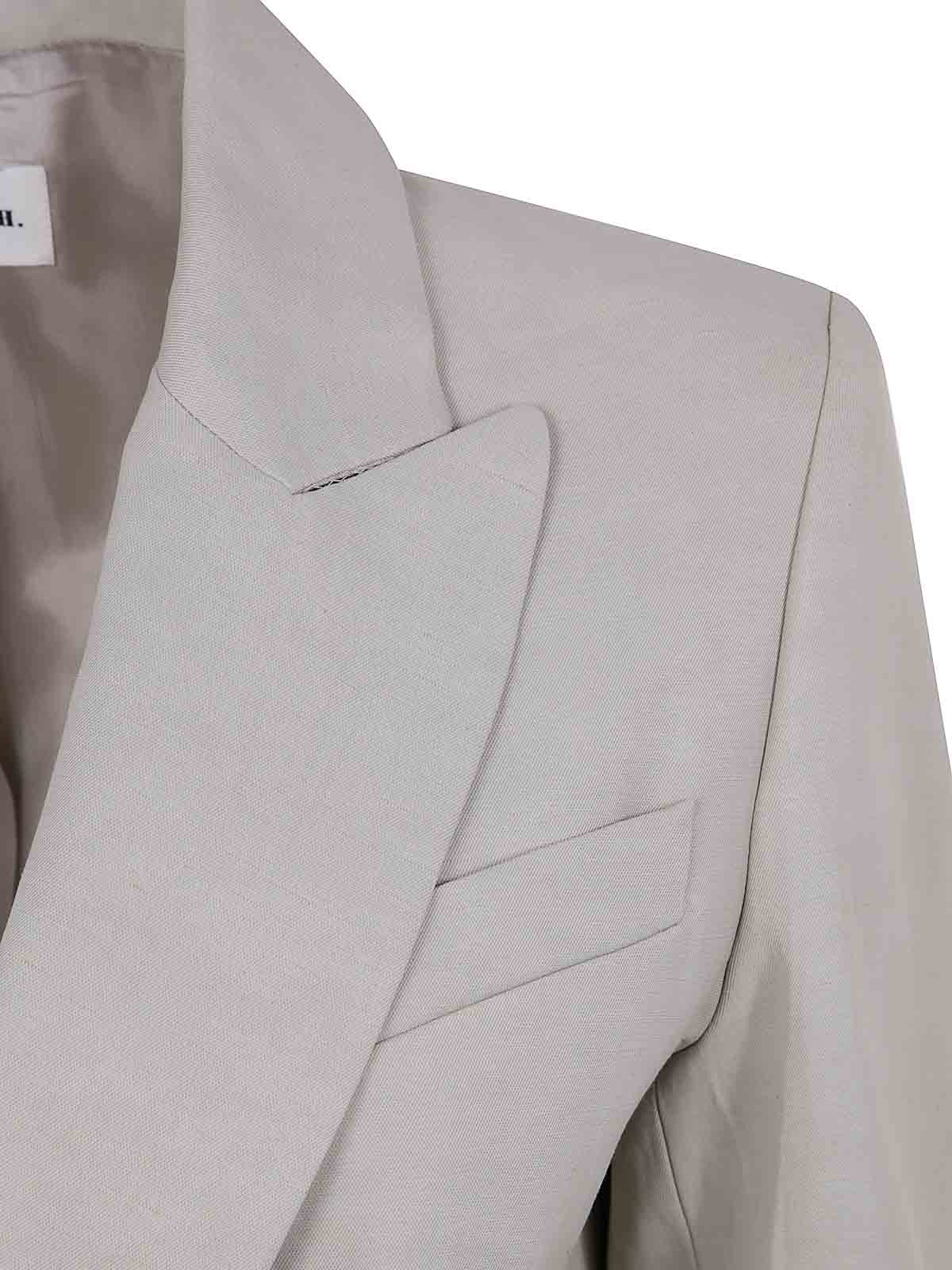 P.a.r.o.s.h Single Breast Jacket In Grey
