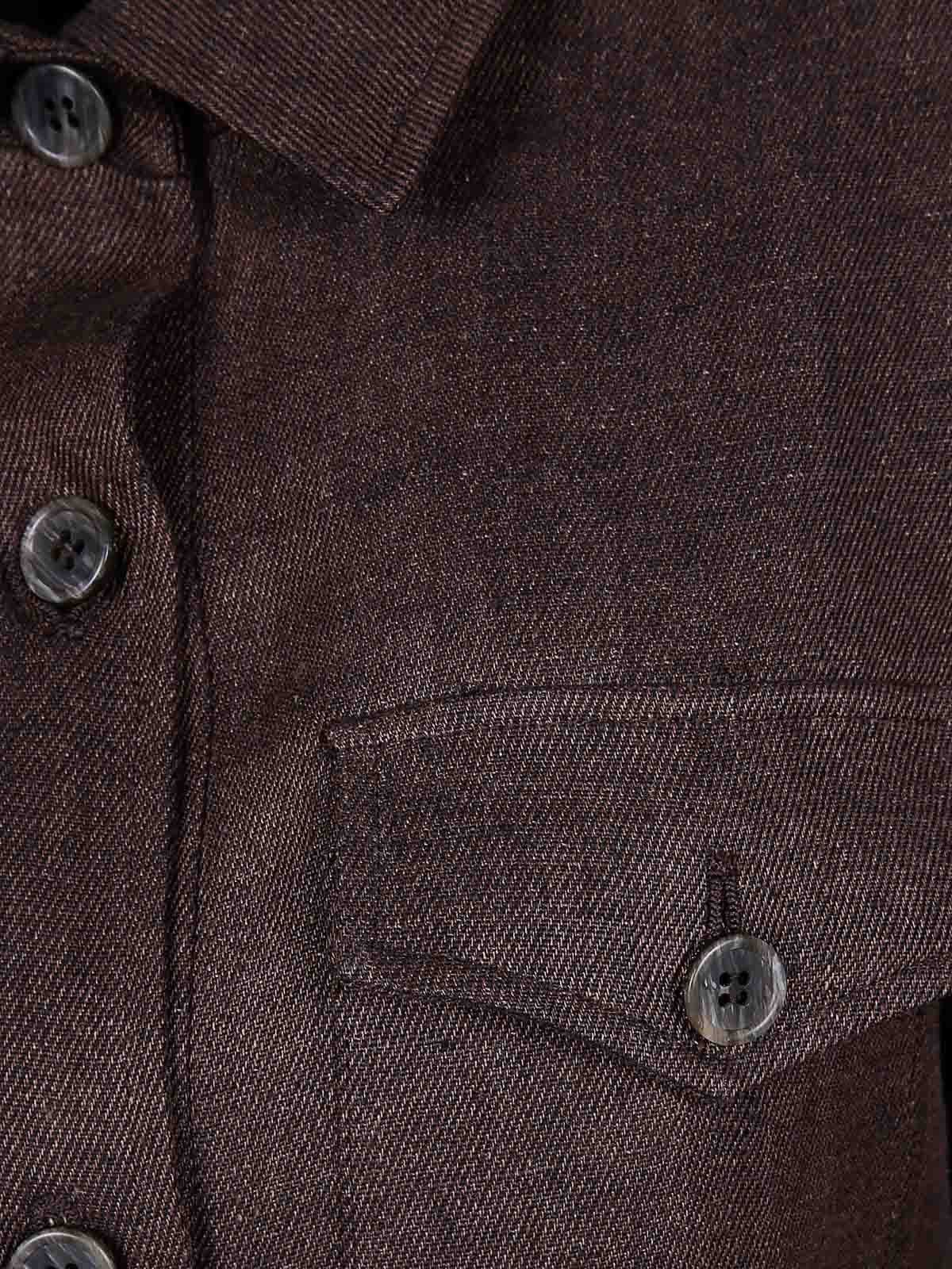 Shop P.a.r.o.s.h Chaqueta Casual - Marrón In Brown