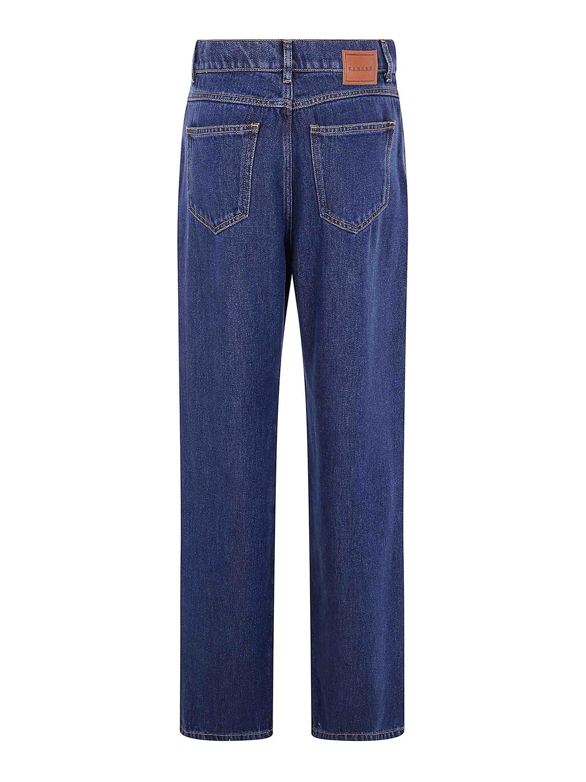 P.A.R.O.S.H PANTALÓN CASUAL - AZUL